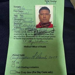 Medical Certificate Year Edit