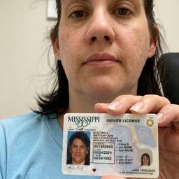 After - Driver's License Card Swap