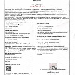 Before - Death Certificate Date Edit