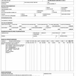 Clean Scanned Invoice