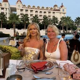 Resort Dinner Photo Composite