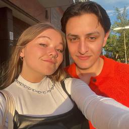 Couple Selfie Composite