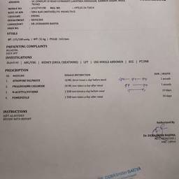 Editable Medical Prescription