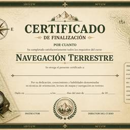 Land Navigation Certificate