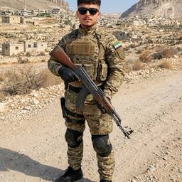 After - Soldier Holding AK-47