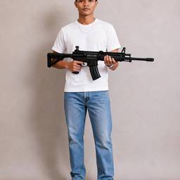 Add Weapon to Photo