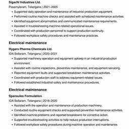 Après - Modifier le titre du poste sur le CV