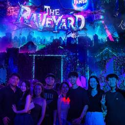 After - Neon Group Photo Merge