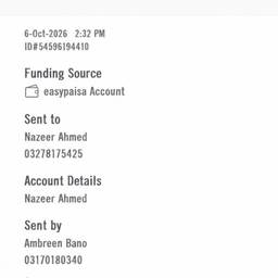 After - Payment Receipt Edit
