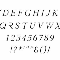 Thin Italic Font Edit
