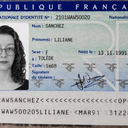 French ID Card Edit