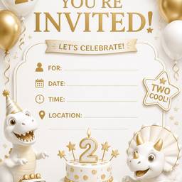Antes - Design de Convite de Aniversário