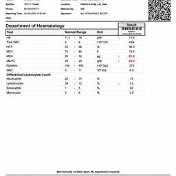 Medical Report Date Change