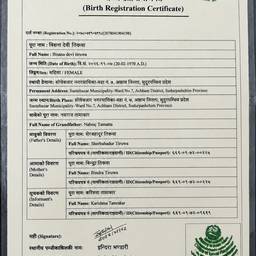 Birth Certificate Cleanup