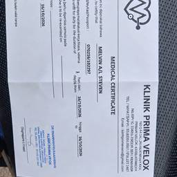 Medical Certificate Date Edit