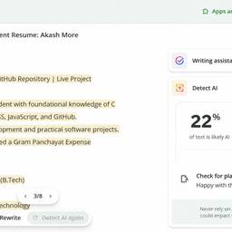 After - AI Detector Score Edit
