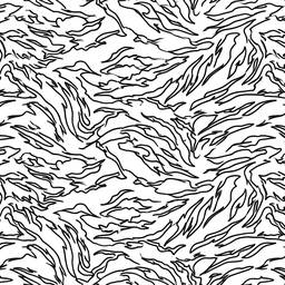 Bold Tiger Stripe Line Pattern