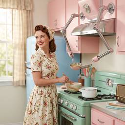 After - Retro Futuristic Housewife