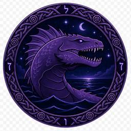 Después - Emblema de Dragón Circular