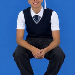Before - Natural Graduation Portrait