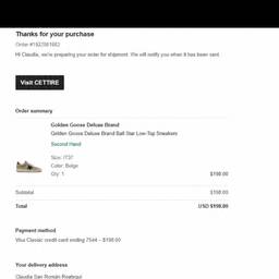 Edit Receipt Text Color