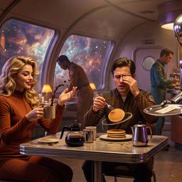 Cosmic Diner Breakfast