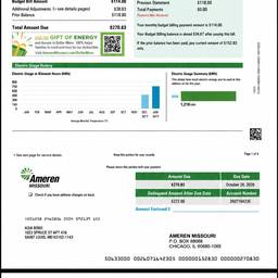Utility Bill Date Change