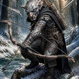 After - Goblin Ranger Portrait