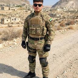 Before - Soldier Holding AK-47