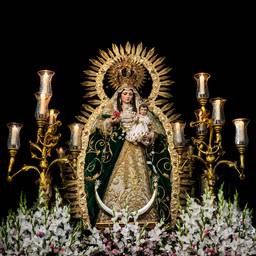 Virgin Mary Candle Edit