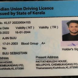Driving Licence DOB Edit