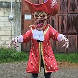 Before - Monster Costume Photo Composite
