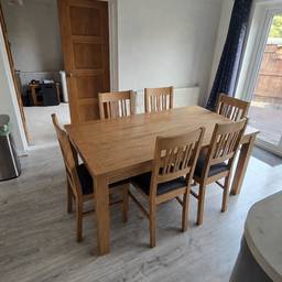 Oak Dining Room Set