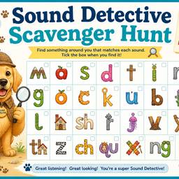 Sound Detective Phonics Poster