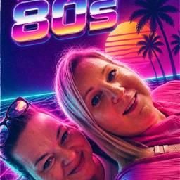 80s Retro Style Photo