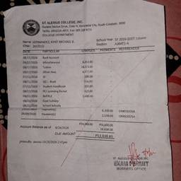 Receipt Amount & Date Edit