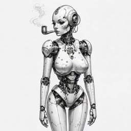 Smoking Android Animation