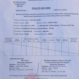 Before - Police Record Date Change