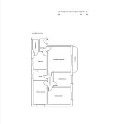 Before - Floor Plan with Measurements