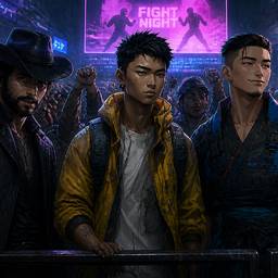 Cyberpunk Fight Night Crew