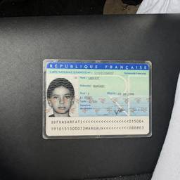 French ID Card Date Edit