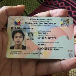 Philippine ID Birth Date Edit