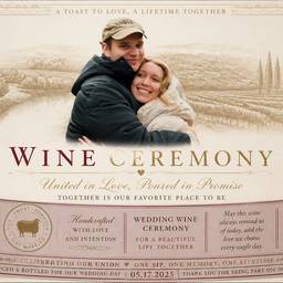 After - Wine Ceremony Label