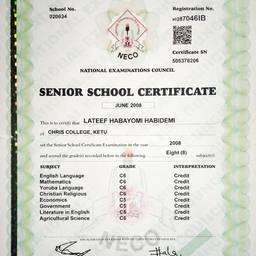 Certificate Name Edit