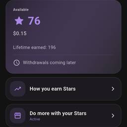 Vorher - Stars Wallet Screenshot Bearbeiten