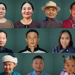 Unified Portrait Collage Backgrounds