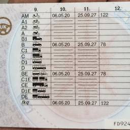Driving Licence Date Edit