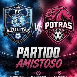 After - Women's Football Match Day Poster