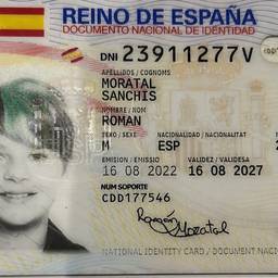 Spanish DNI Birth Year Edit