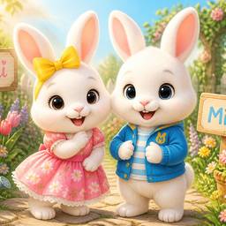 Mimi & Milo Bunnies